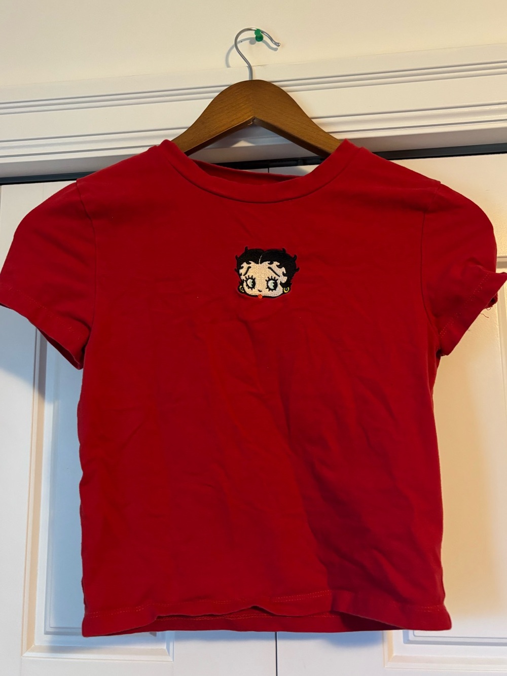 ☀️ Betty Boop ☀️ red vintage baby tee